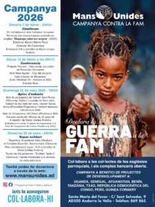 Mans Unides Andorra - Campanya 2026