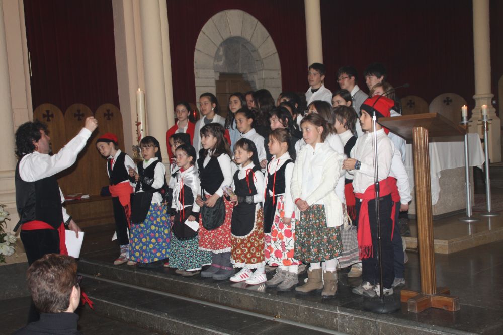 Caramelles al Santuari de la Mare de Déu de Núria