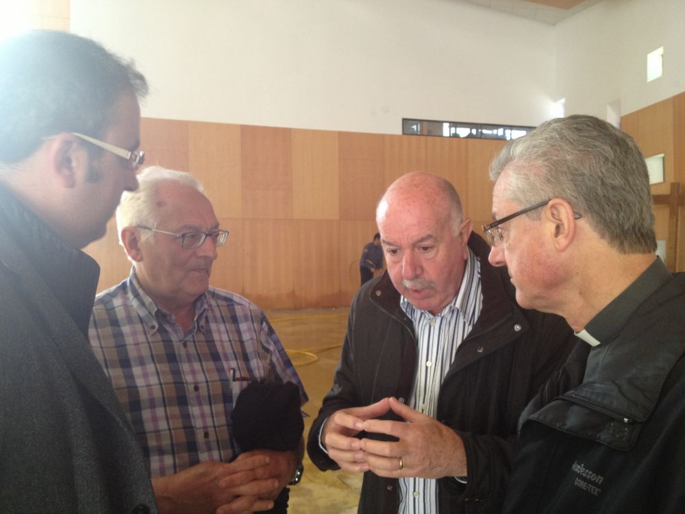 L’Arquebisbe d’Urgell visita els afectats de les darreres inundacions a Vall d’Aran i el Pallars