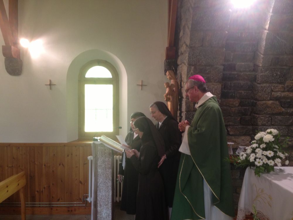 50 anys de professió i renovació de vots de les Carmelites de St. Josep a Tartera (Cerdanya)