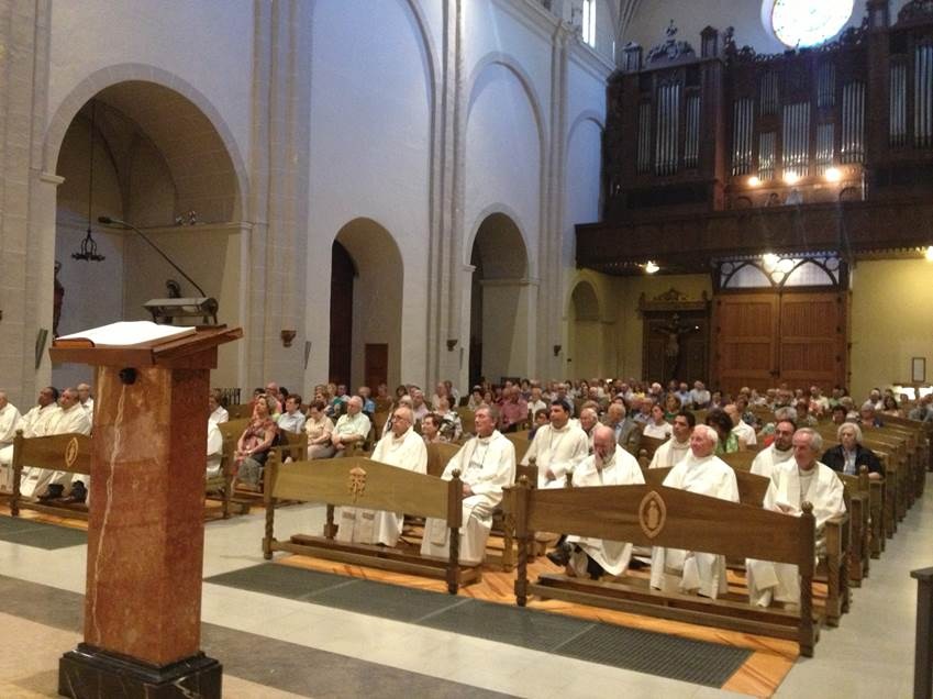 Visita a Tremp del Superior general dels Fills de la Sda. Família 