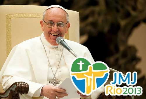 Programa del Papa Francesc a la JMJ de Rio de Janeiro 2013