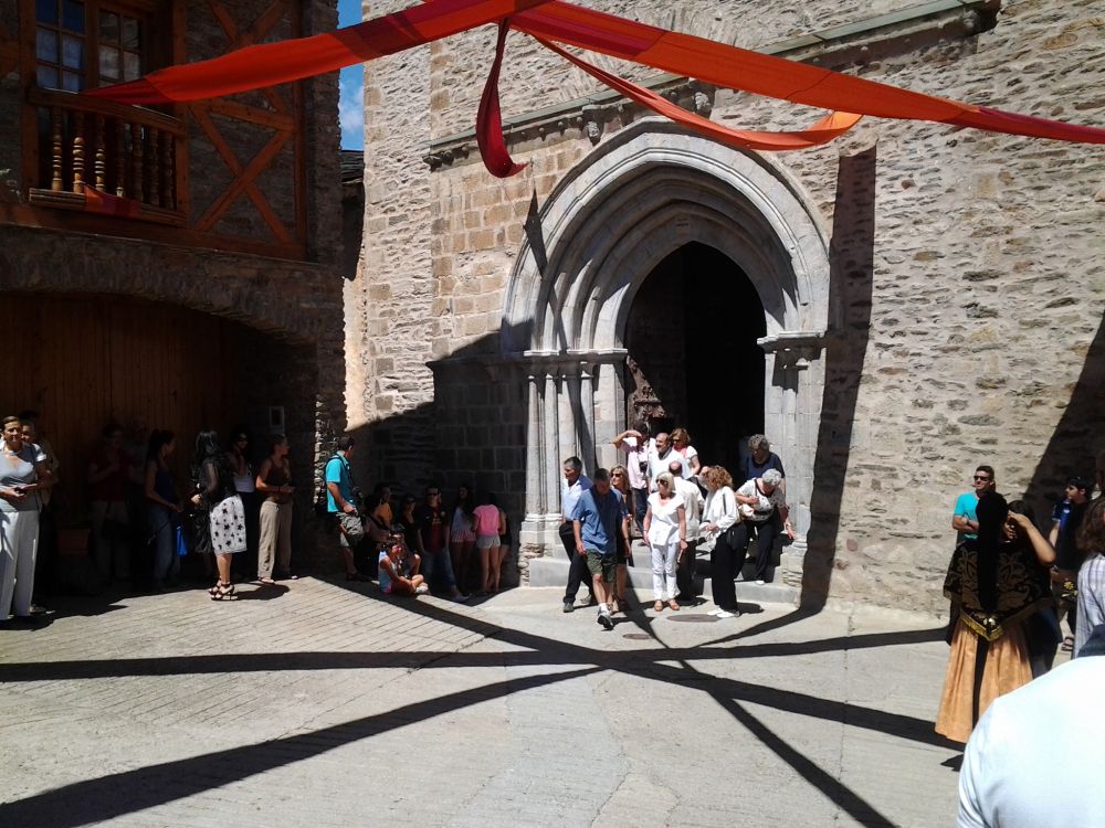 Inauguració de la restauració de Sta. Maria de Castellbò