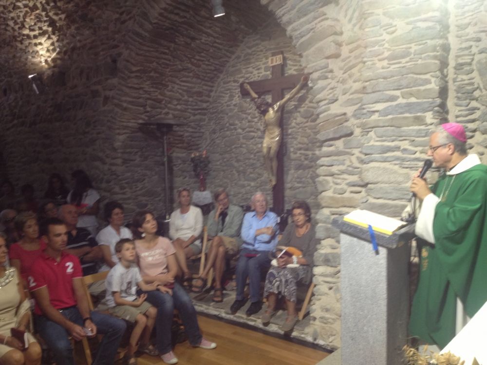 Visita pastoral a la parròquia de St. Andreu de Vilallobent (Cerdanya)