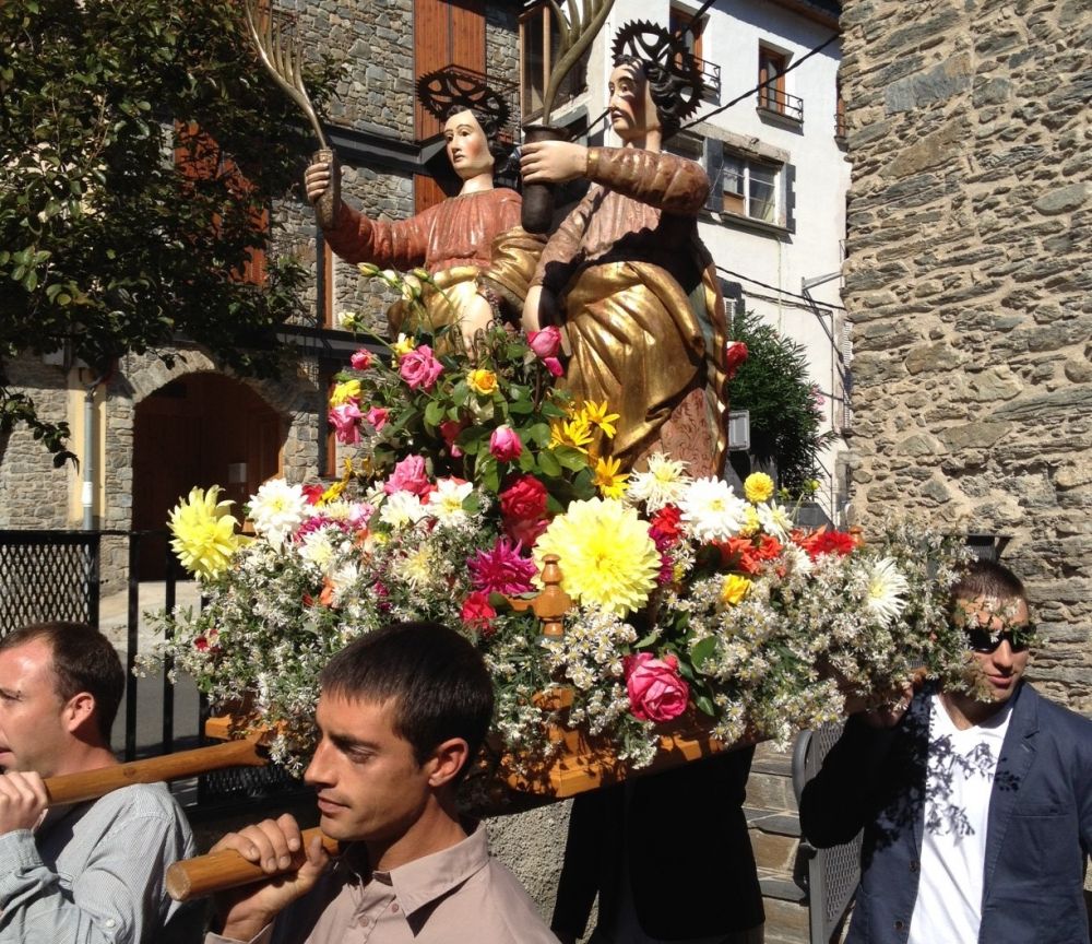 Rialp celebra la festa patronal de St. Cosme i de St. Damià