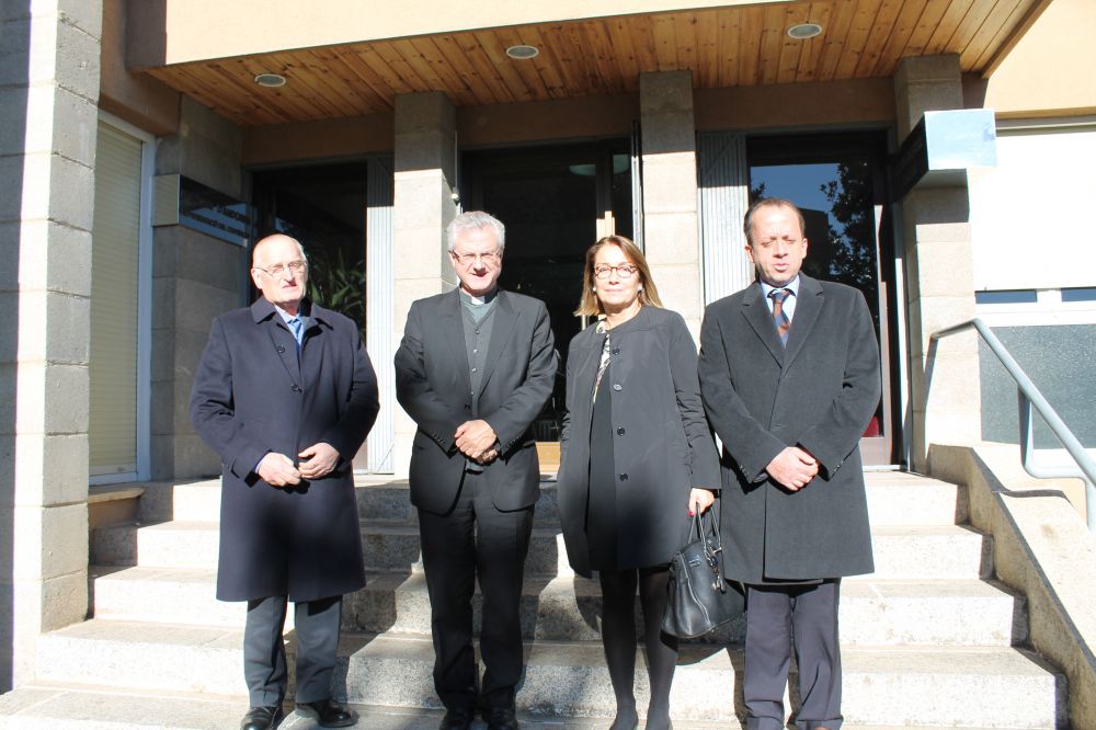 Visita de membres de la Junta Rectora de l’Escola Ntra. Sra. de Meritxell d’Andorra