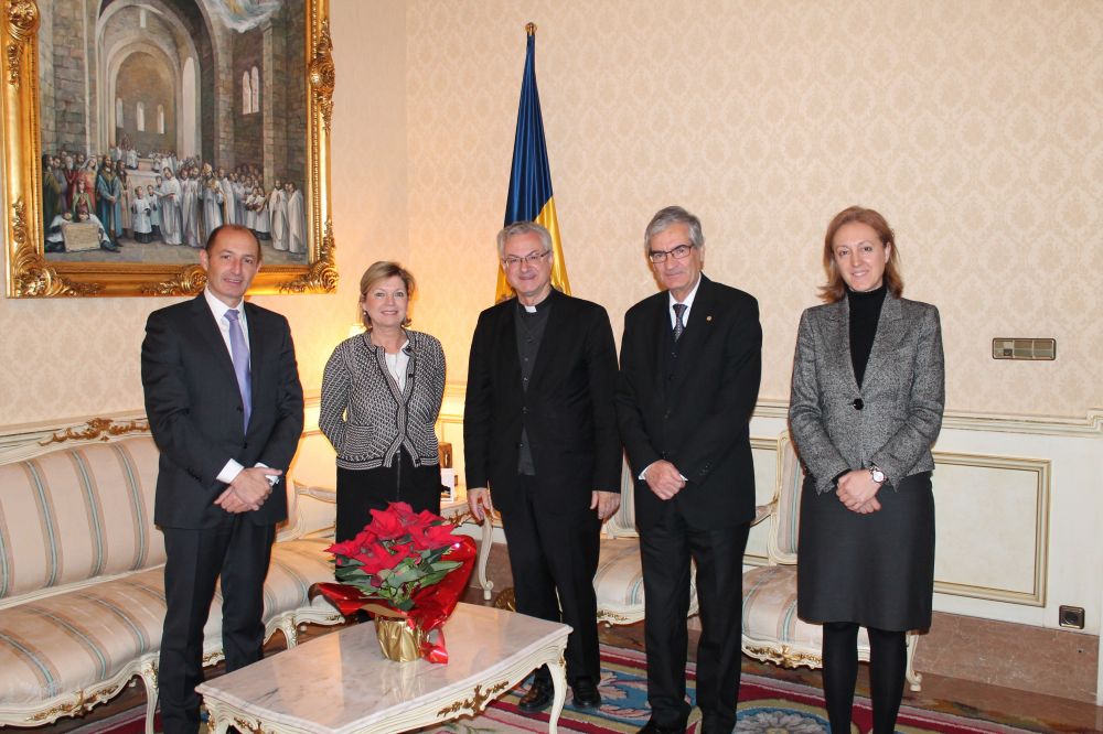 Visita de la Representant personal del Copríncep Francès