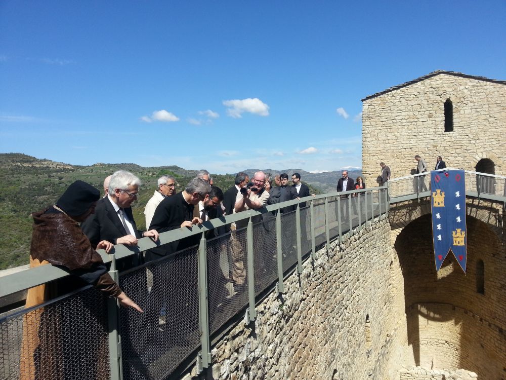 Inauguració de la restauració del claustre de Santa Maria de Mur