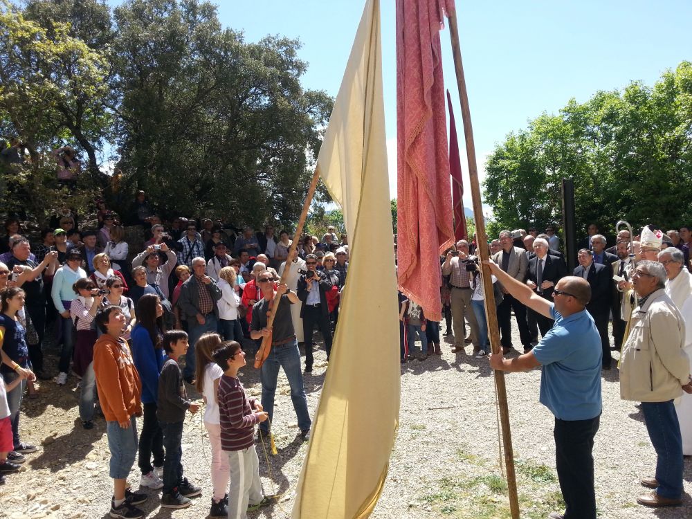 Inauguració de la restauració del claustre de Santa Maria de Mur