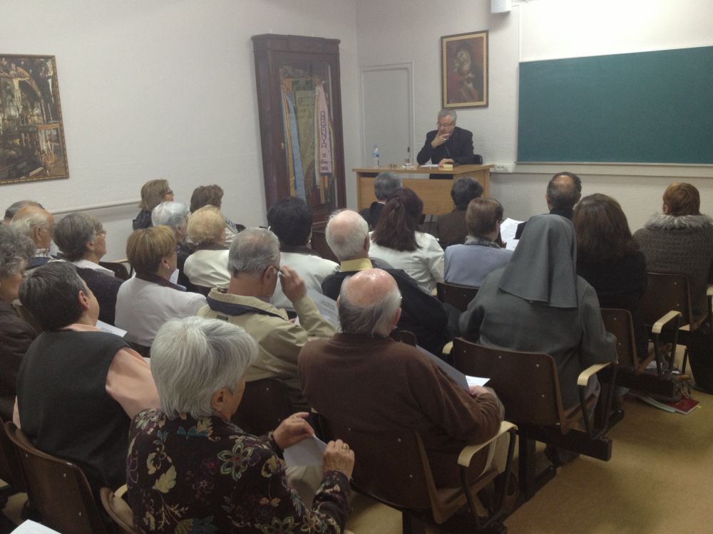 Conferència de Mons. Vives a La Seu d’Urgell sobre “La fe i la Terra Santa”