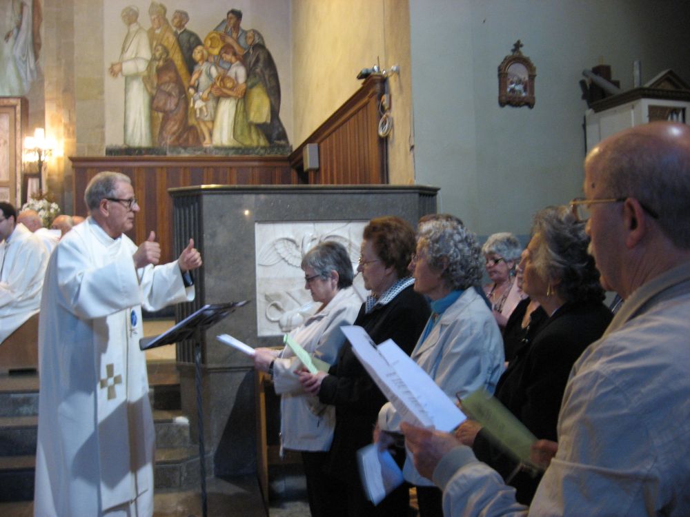 Celebració de la Pasqua del malalt a Ponts