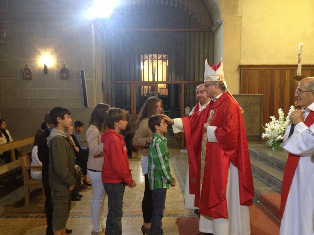 Confirmacions a la Parròquia de Ponts