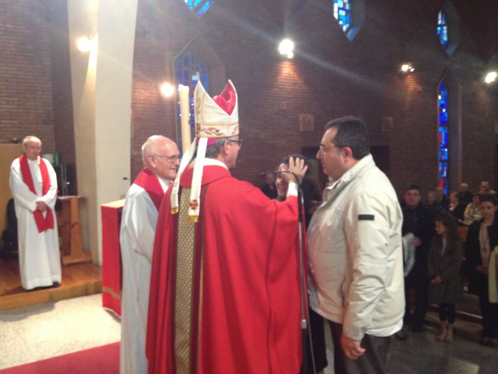 Confirmacions dels joves de La Seu a Sta. Magdalena