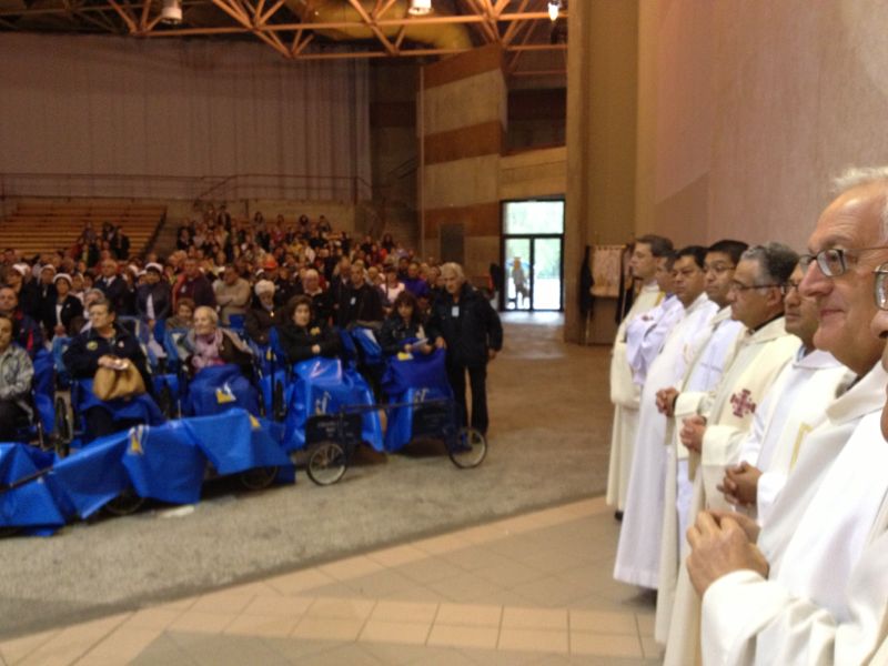 Pelegrinatge diocesà d'Urgell a Lourdes