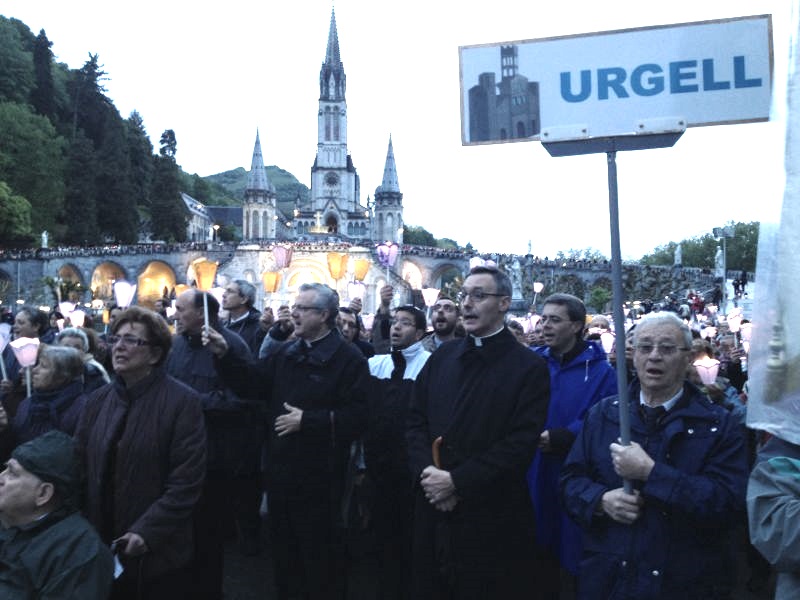 Pelegrinatge diocesà d'Urgell a Lourdes