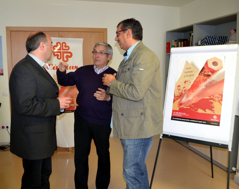 Presentació de la memòria de Càritas d'Urgell, Solsona i Lleida