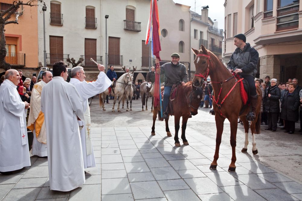 Festa de Sant Antoni a Sanaüja