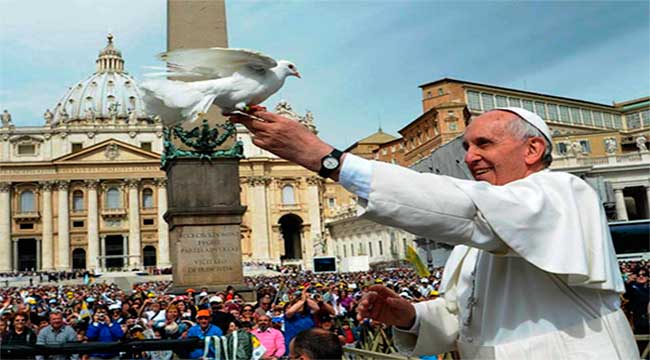 Missatge del Papa Francesc per a la Jornada Mundial de la Pau